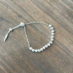 Gorjana Laguna Adjustable Bracelet (Silver)